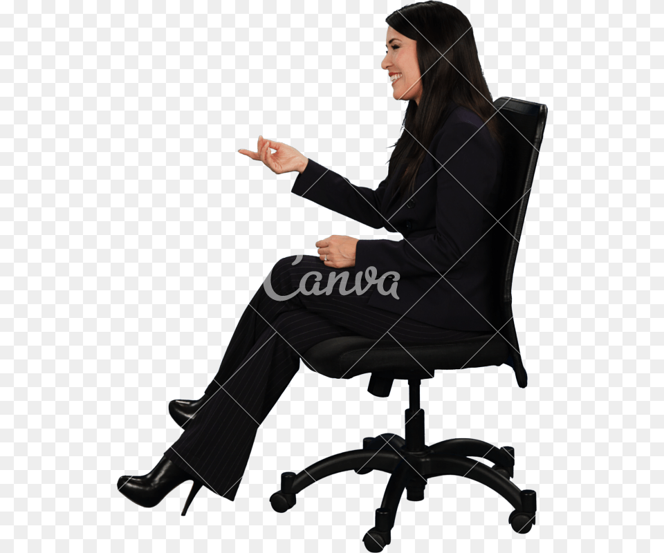 X 800 1 Business Woman Sitting Side View, Person, Photography, Formal Wear, Female Free Transparent Png