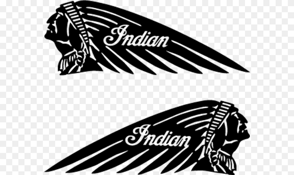 X 800 6 Indian Head Motorcycle Logo, Gray Free Png