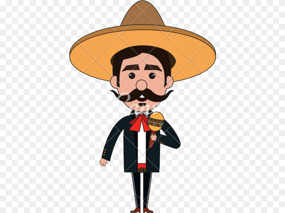 X 800 Mexican Avatar, Clothing, Hat, Person, Sombrero Png