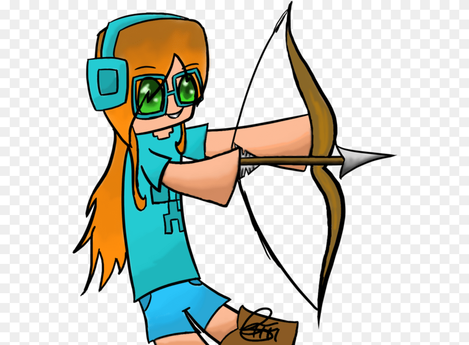 X 806 8 Cartoon, Weapon, Archer, Archery, Bow Free Png