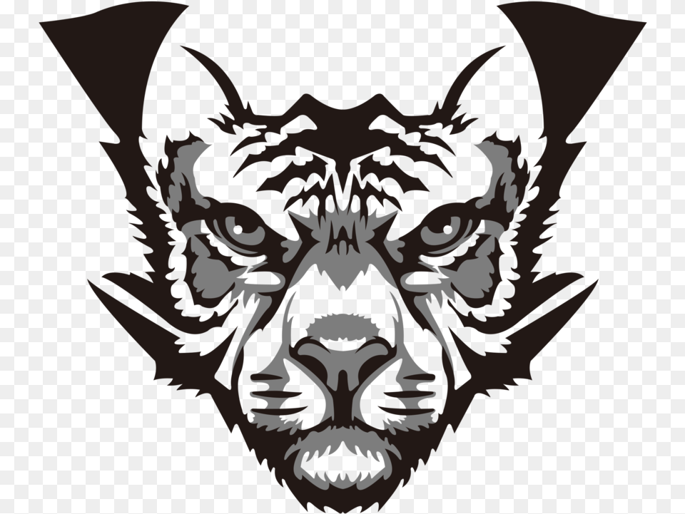 X 882 6 Doubutsu Sentai Zyuohger Zyuoh Tiger, Person, Stencil, Face, Head Free Transparent Png
