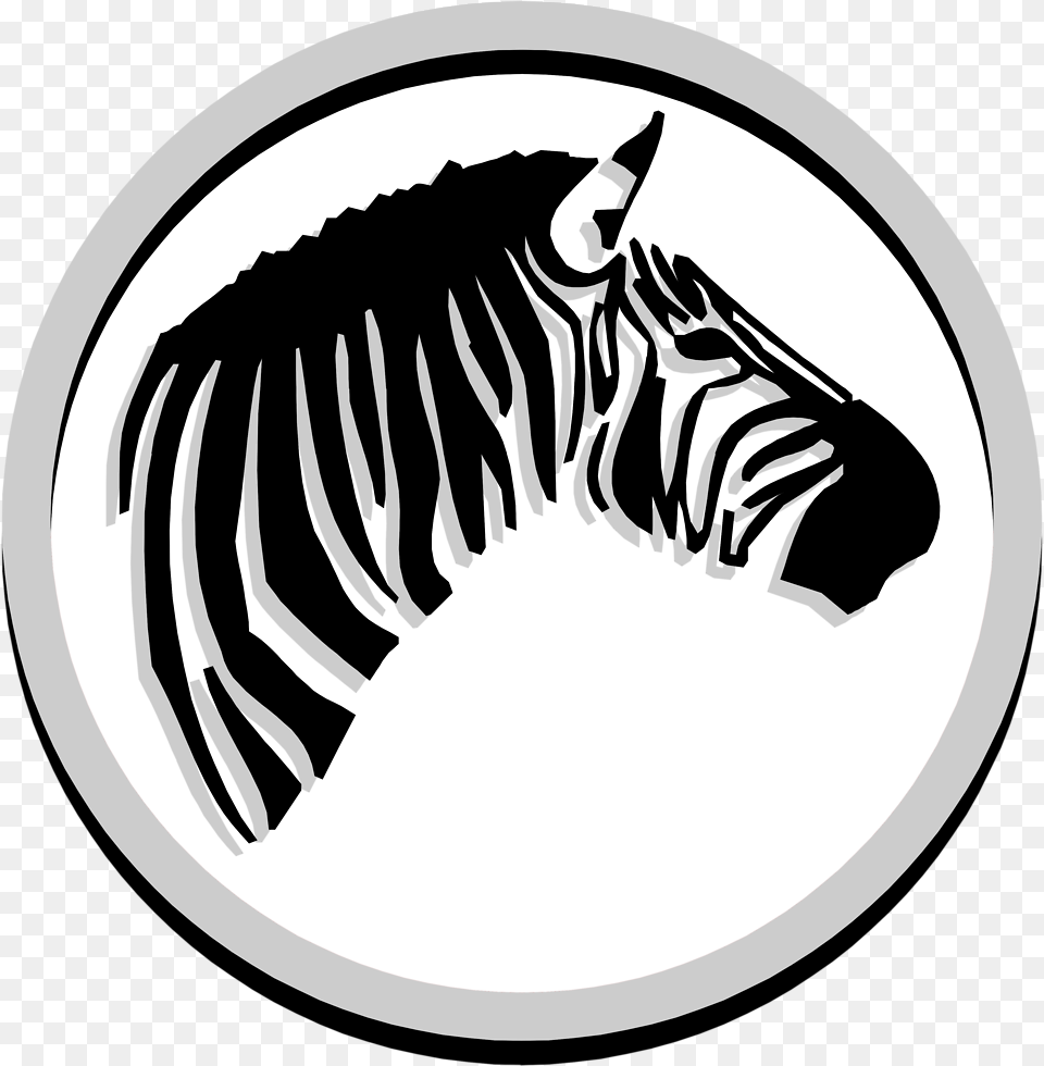 X 980 10 Zebra Head Clipart, Stencil, Animal, Mammal, Wildlife Png Image