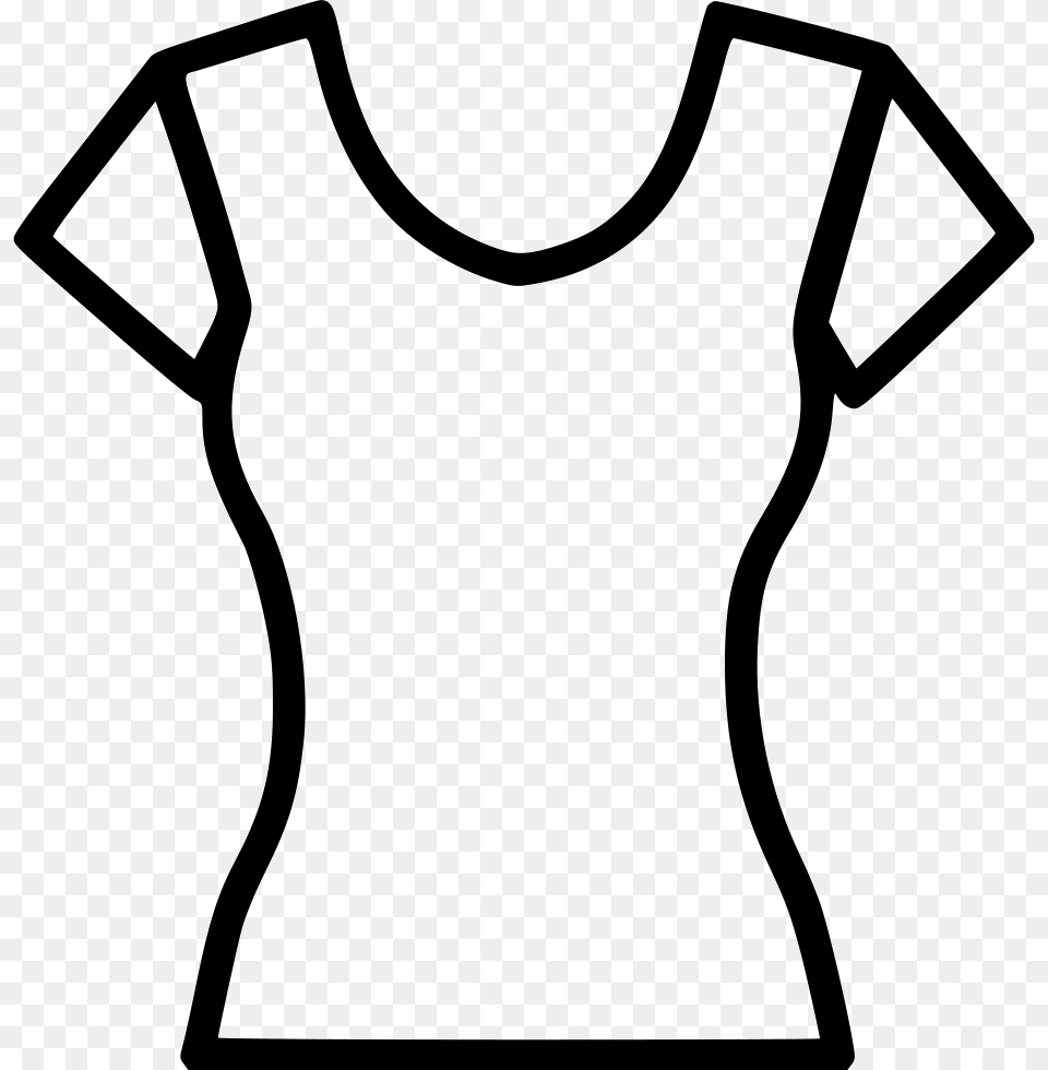 X 980 2 T Shirt Women Svg, Clothing, T-shirt Free Png Download