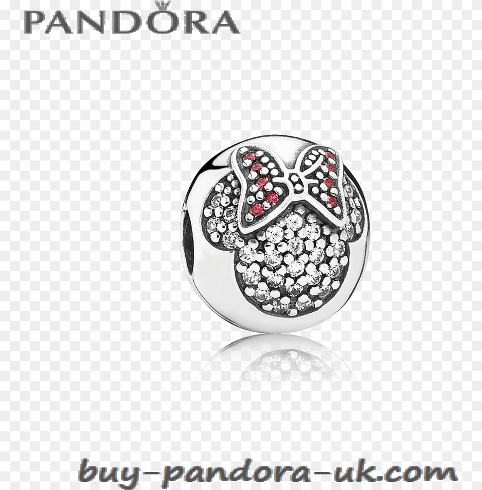 X 999 Pandora Clip Minnie, Accessories, Earring, Jewelry, Diamond Free Transparent Png