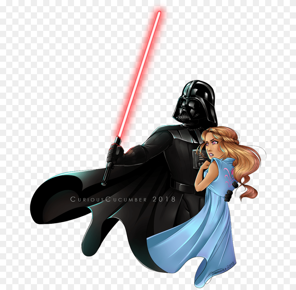 X Darth Vader, Adult, Publication, Person, Woman Png