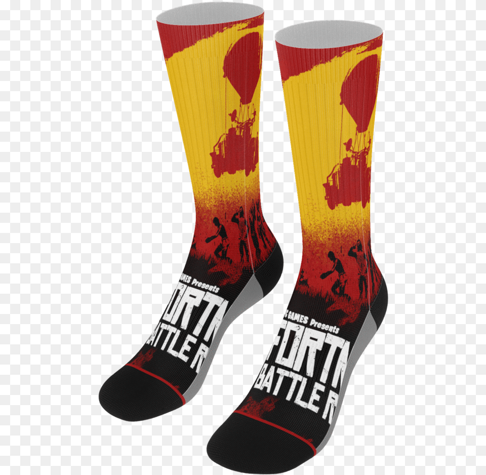 X Fortnite Socks Hockey Sock, Clothing, Hosiery, Person, Can Free Png Download