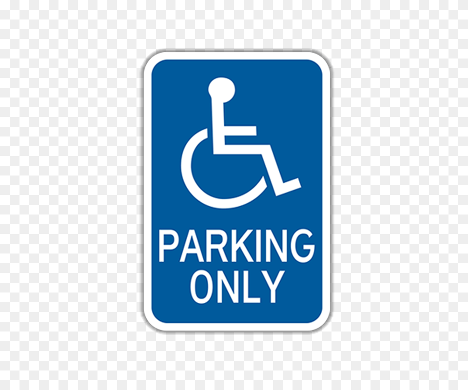 X Handicap Parking Traffic Sign, Symbol, Road Sign Free Png Download