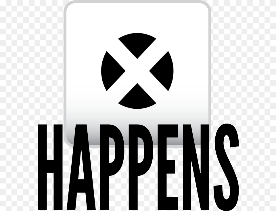 X Happens Sign, Logo, Symbol Png Image
