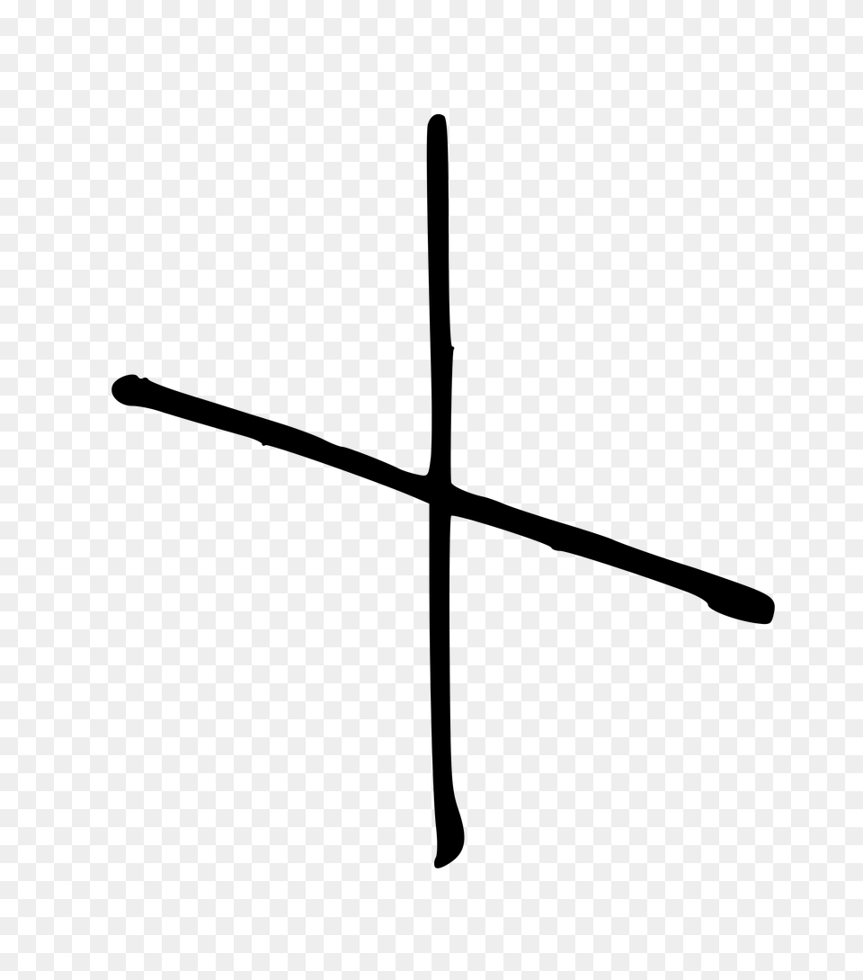 X Is A Cross Icons, Gray Free Png