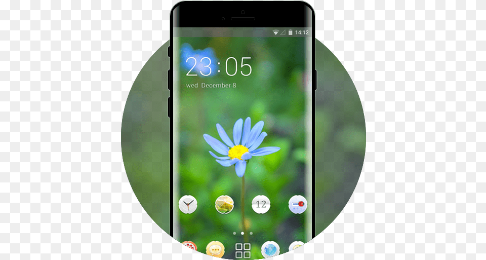 X Launcher Lite For Phone Android Theme U2013 U 3d Oppo A7 Theme Store, Electronics, Mobile Phone, Daisy, Flower Free Transparent Png