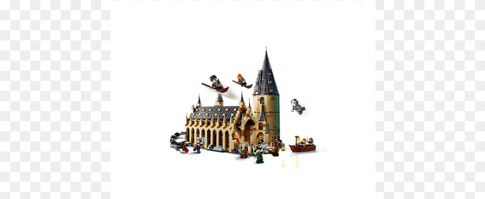 X Lego Hogwarts Great Hall, Architecture, Building, Spire, Tower Free Png