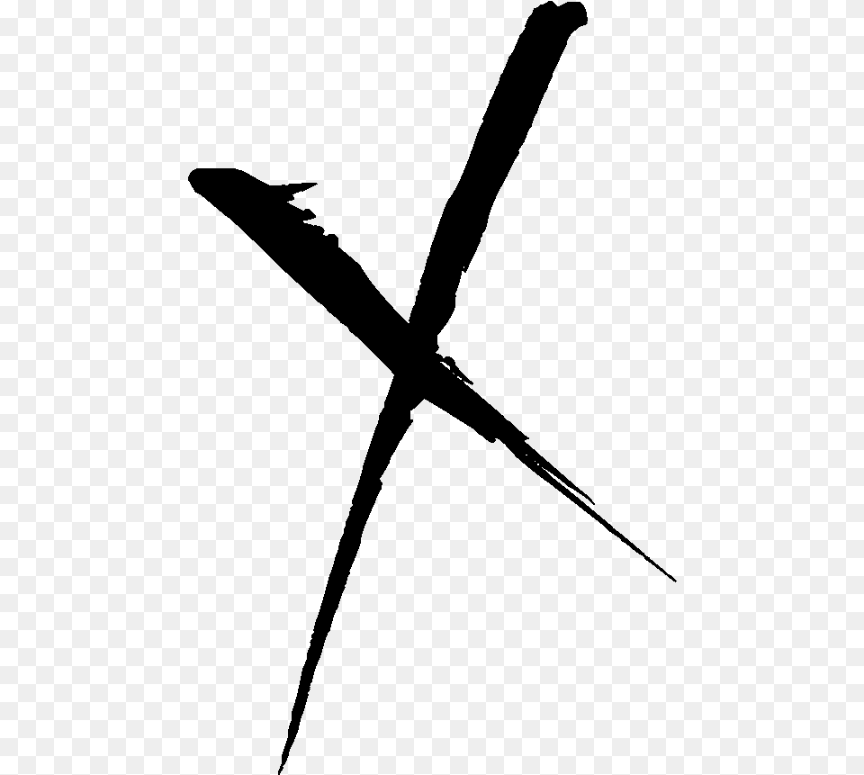 X Logo, Gray Png