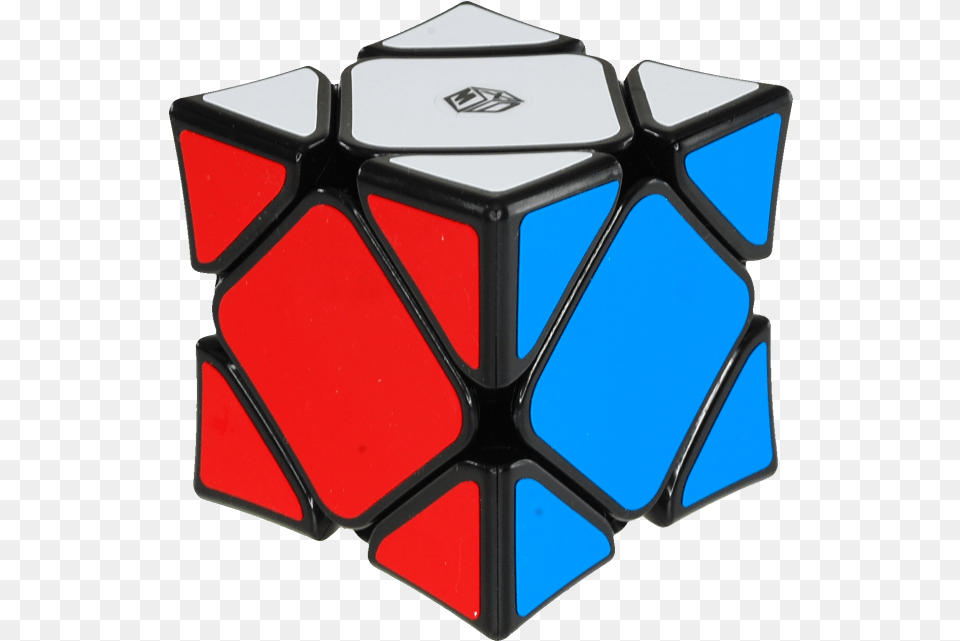 X Man Wingy Magnetic Skewb Skewb Rubiks Cube, Toy, Rubix Cube, Accessories, Glasses Png Image