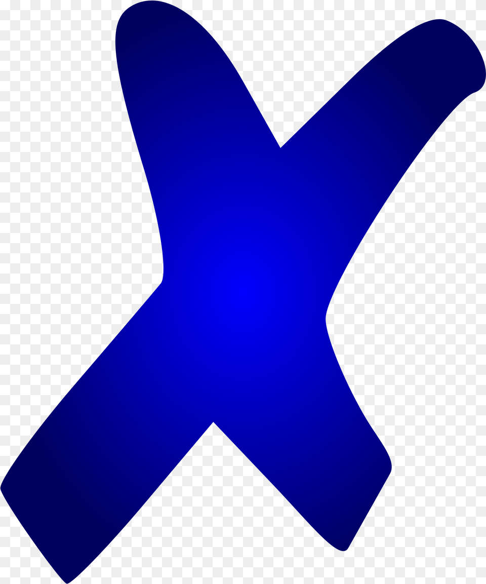 X Mark, Symbol, Animal, Sea Life Free Png
