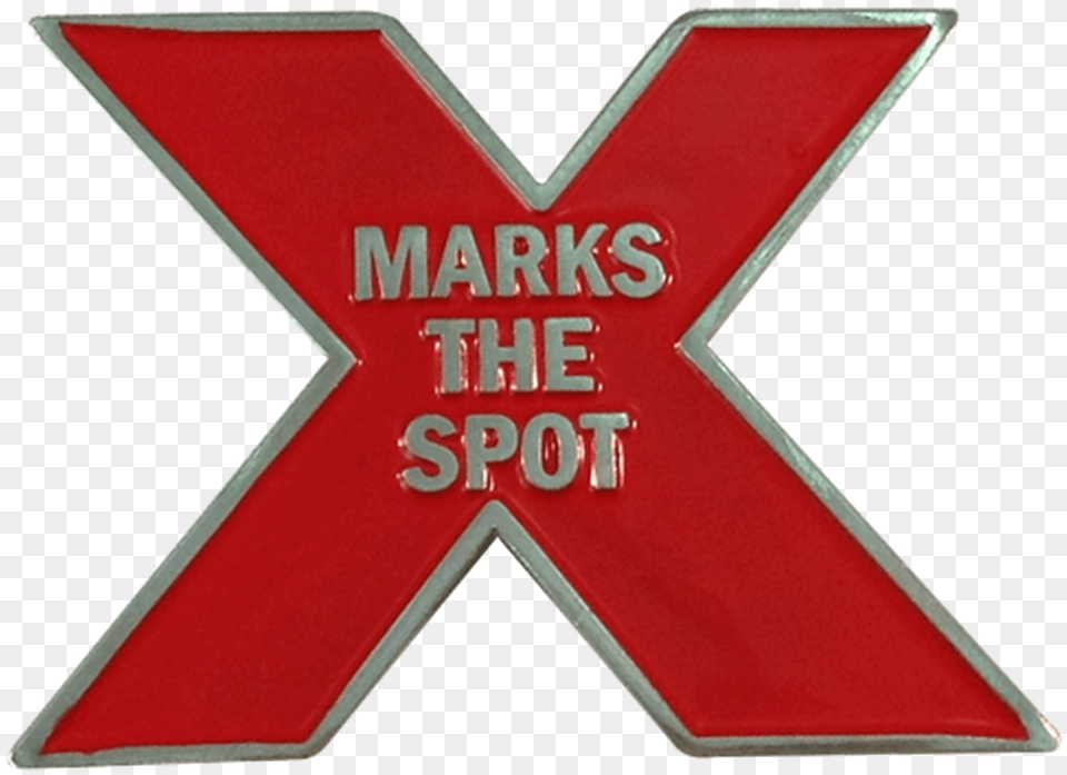 X Marks The Spot Ball Marker Amp Hat Clip C Marks The Spot, Symbol, Logo, Badge Free Transparent Png