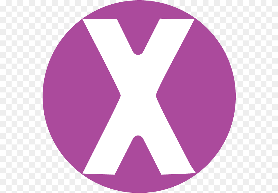 X Marks The Spot Clip Art Circle, Purple, Disk, Logo, Symbol Free Transparent Png