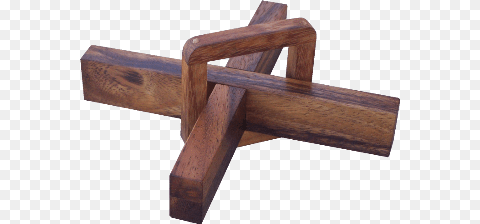 X Marks The Spot Wooden X Puzzle Solution, Wood, Cross, Symbol, Furniture Free Png Download