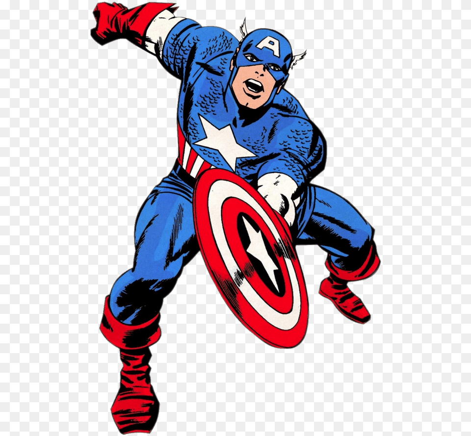 X Men Captain America Captain America Comic, Person, Face, Head, Clothing Png Image