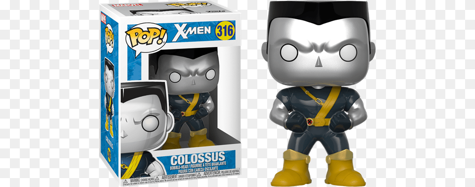 X Men Colossus Pop Funko Pop Colossus X Men, Robot, Baby, Person Png Image