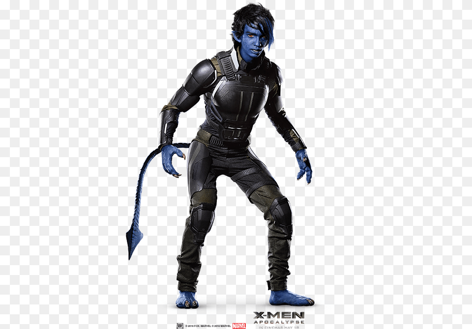 X Men Nightcrawler, Adult, Male, Man, Person Free Png Download