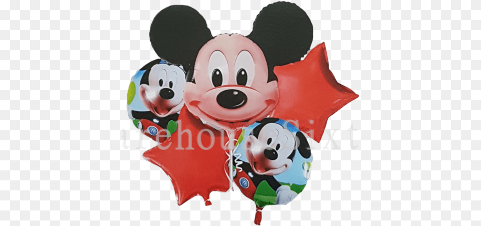 X Mickey Mouse Foil Balloon Set Mickey Mouse Clubhouse Free Png Download