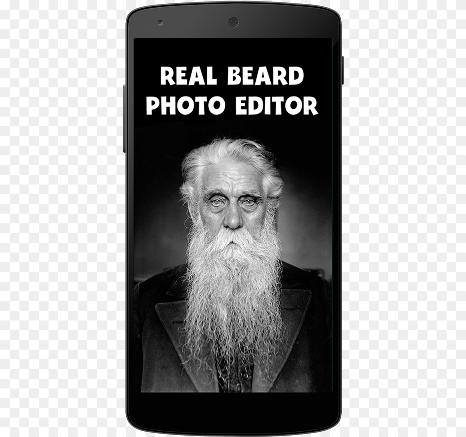 X Old Man With Long Beard, Adult, Face, Head, Male Png Image