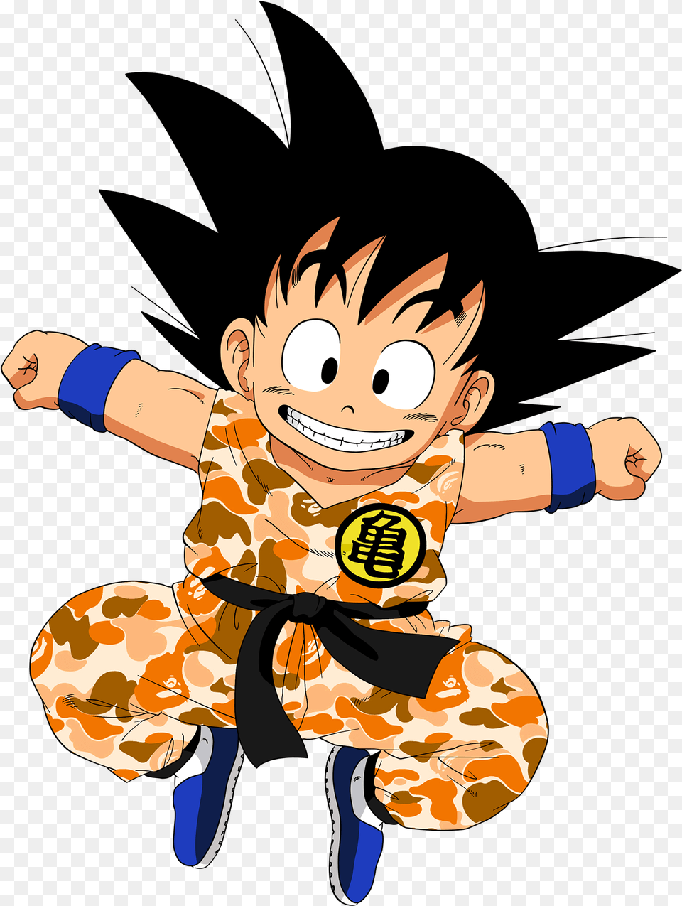 X On Behance Kid Goku, Baby, Person, Face, Head Free Transparent Png