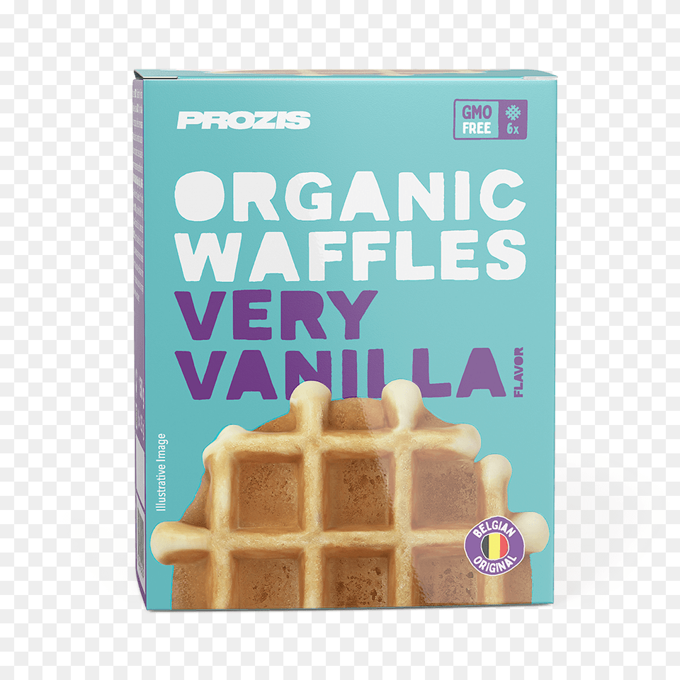 X Organic Very Vanilla Flavor Waffles 25 G Belgian Waffle, Food Free Png Download