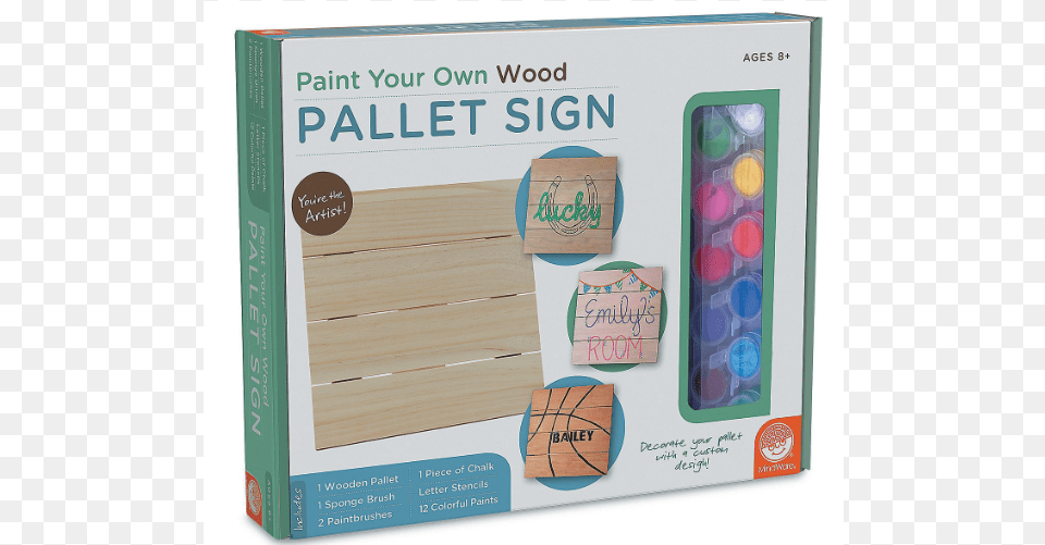 X Paint Your Own Wood Pallet Sign, Box Png