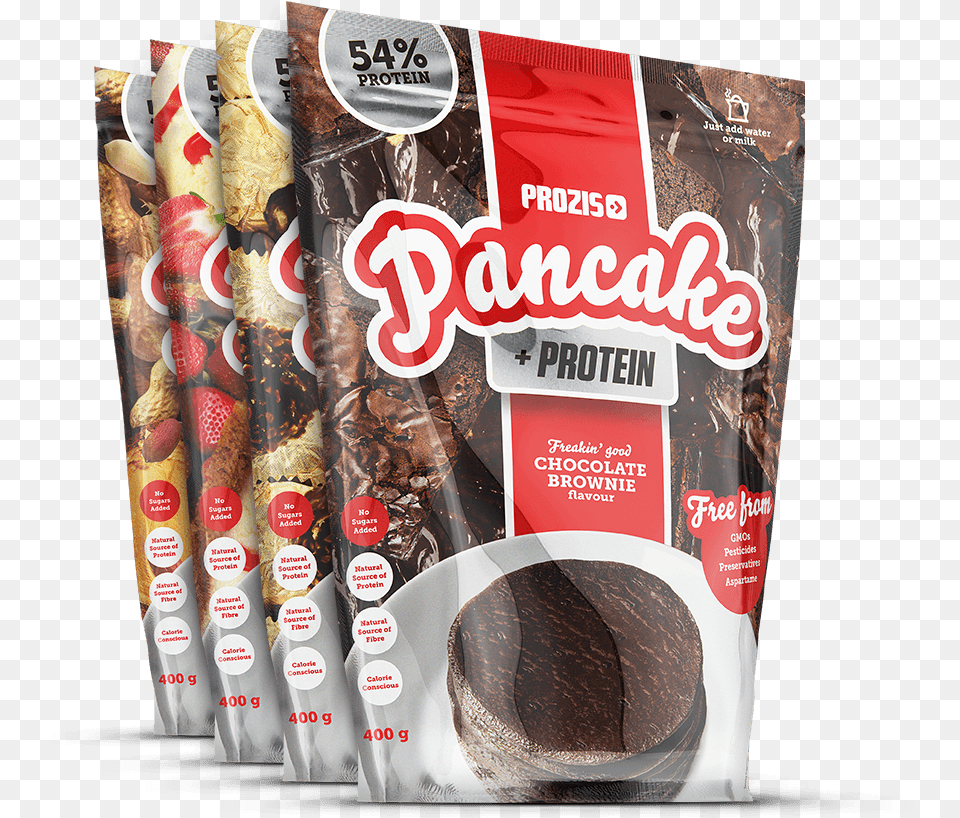 X Pancake Protein U2013 Oat Pancakes With 400 G Prozis Oat Pancakes With Strawberry Kg, Food, Sweets, Advertisement, Poster Free Png Download
