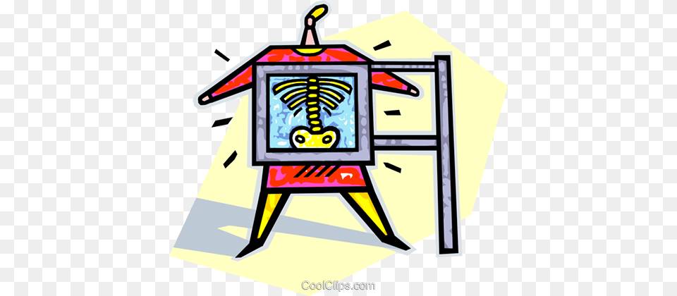 X Ray Machine Royalty Vector Clip Art Illustration Png