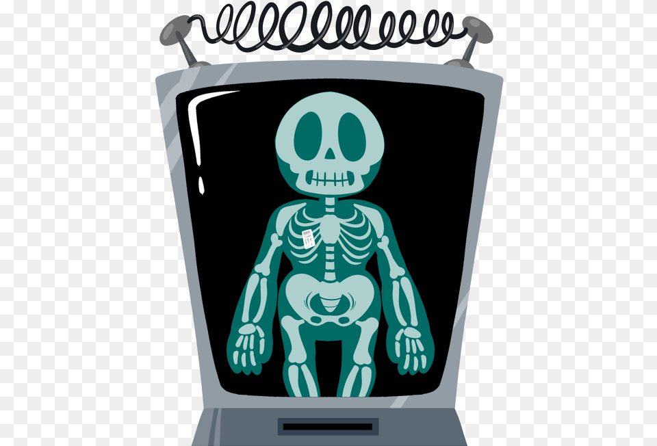 X Ray X Ray Machine Cartoon, Baby, Person, Face, Head Free Png