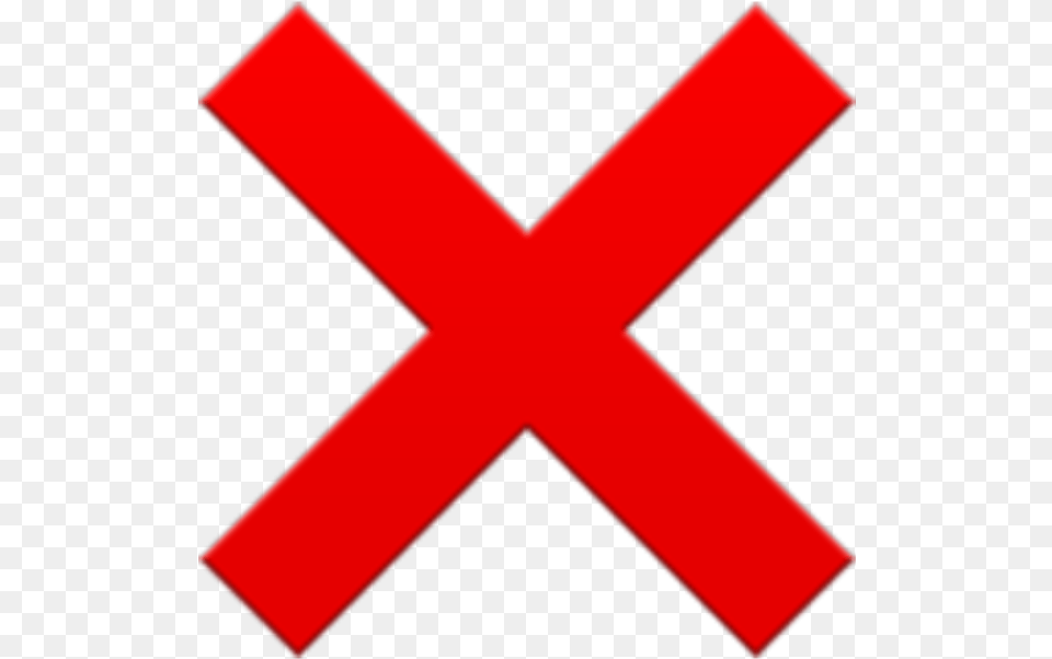 X Red No Emoji Sticker By Littleboringgirl, Symbol, Logo, First Aid, Red Cross Png