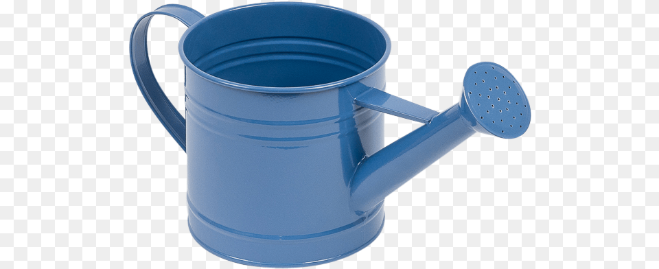 X Round Watering Can In Deep Blue Cup, Tin, Watering Can, Appliance, Blow Dryer Png Image