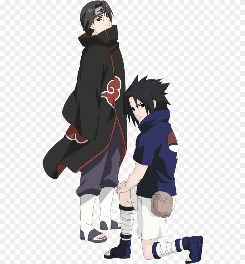 X Sasuke By Sama Hidansama Itachi And Sasuke, Book, Comics, Publication, Person Png