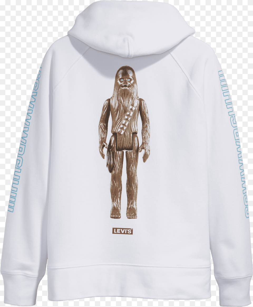 X Star Wars Chewbacca Toy Hoodie This Long Sleeve, Clothing, Sweatshirt, Sweater, Knitwear Free Png Download