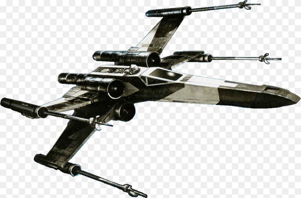 X Star Wars X Wing Transparent Background, Aircraft, Transportation, Vehicle, Airplane Free Png Download
