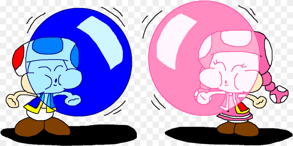 X Toadette Color Bubble Gum By Pokegirlrules Rocky The Flying Squirrel Color Bubble Gum, Baby, Person, Face, Head Free Transparent Png