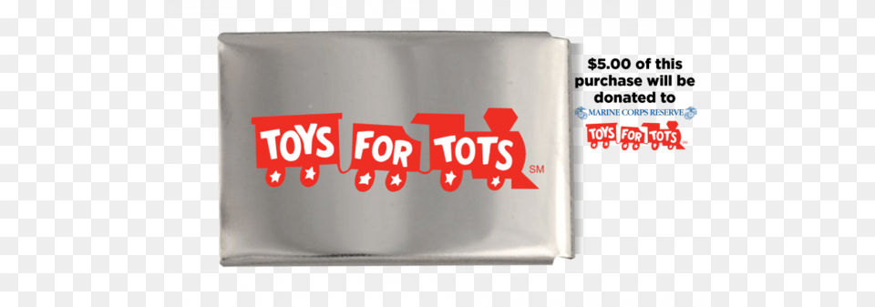 X Toys For Tots Red Train Metal Classic Buckle Toys For Tots, First Aid, Aluminium Free Transparent Png
