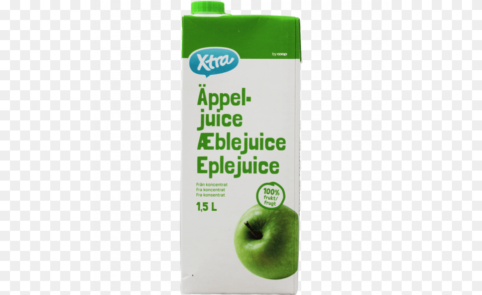 X Tra Apple Juice 100 15 L Granny Smith, Food, Fruit, Plant, Produce Free Transparent Png