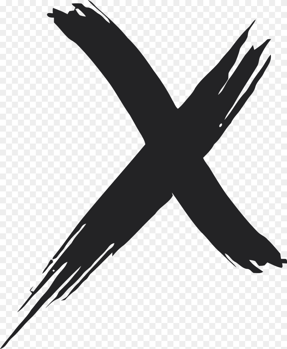 X Transparent Pirate Pirate X Marks The Spot, Silhouette, Animal, Bird, Blackbird Png