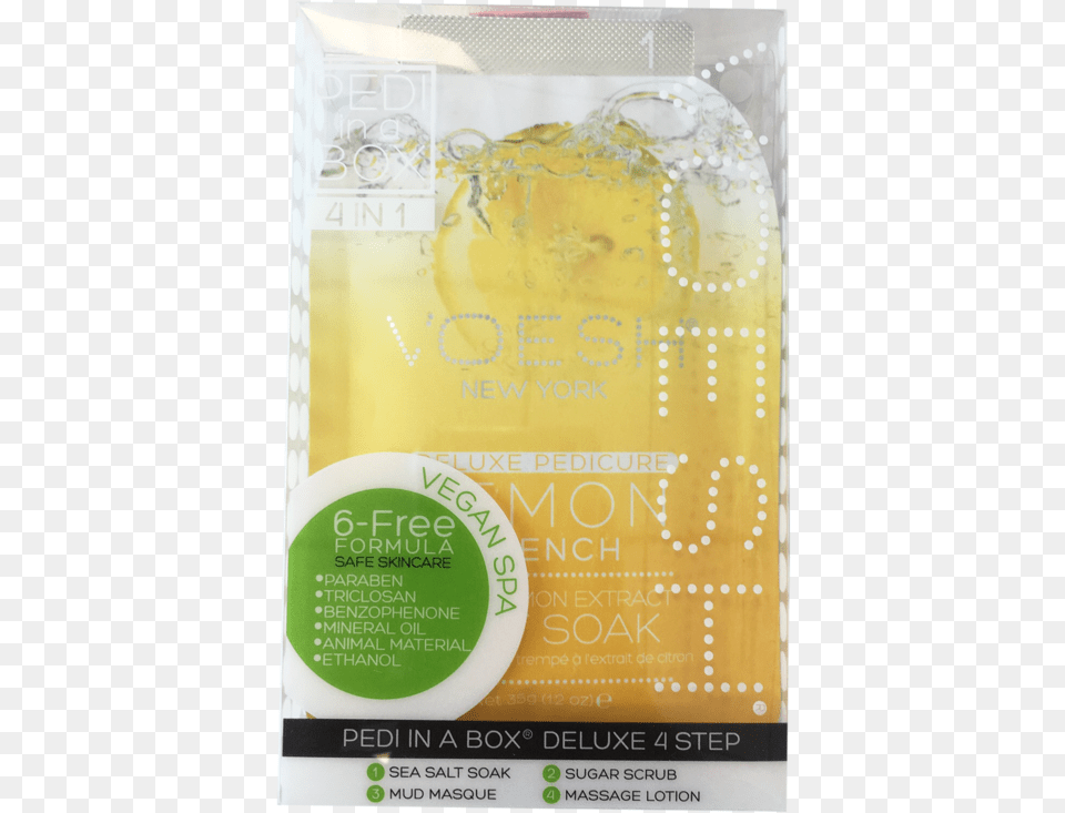 X Voesh Pedicure Spa Set 4 In 1 Olive Salt Scrub, Advertisement, Poster, Business Card, Paper Png