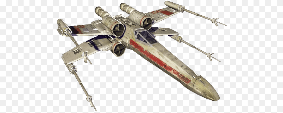 X Wing Star Wars X Wing Transparent, Aircraft, Transportation, Vehicle, Spaceship Png Image