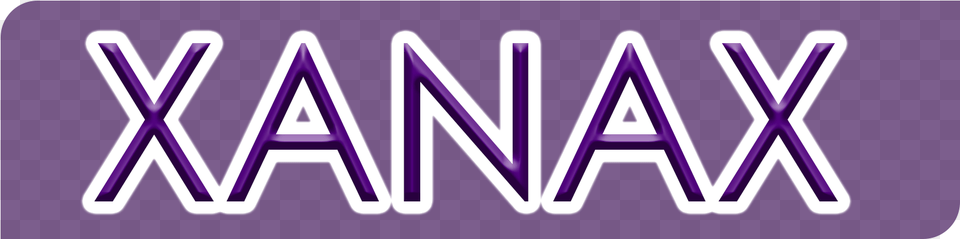 Xanax, Purple, Light, Logo Free Transparent Png