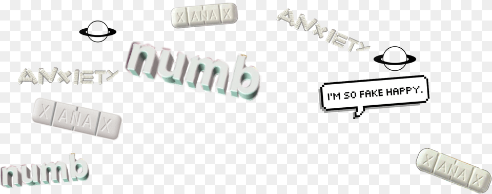Xanax Aesthetic Background, Brush, Device, Tool Free Transparent Png