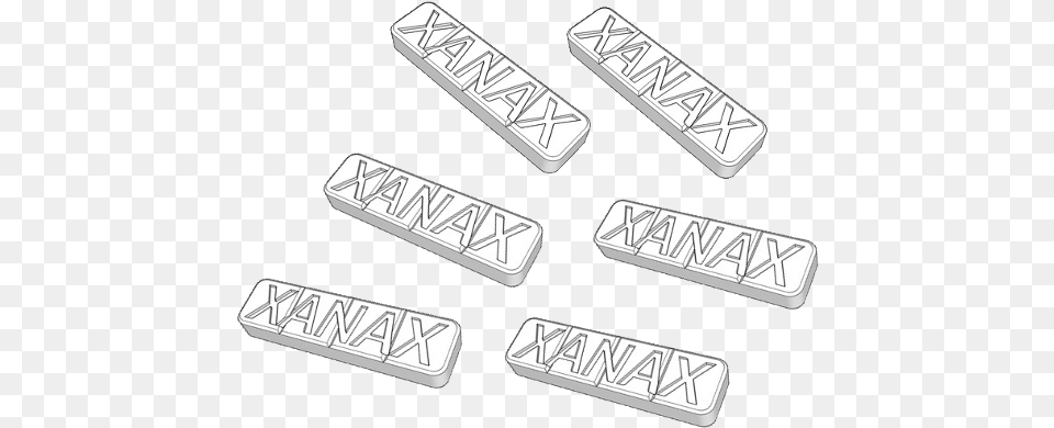 Xanax Bar Image With General Supply, Accessories, Diamond, Gemstone, Jewelry Free Transparent Png