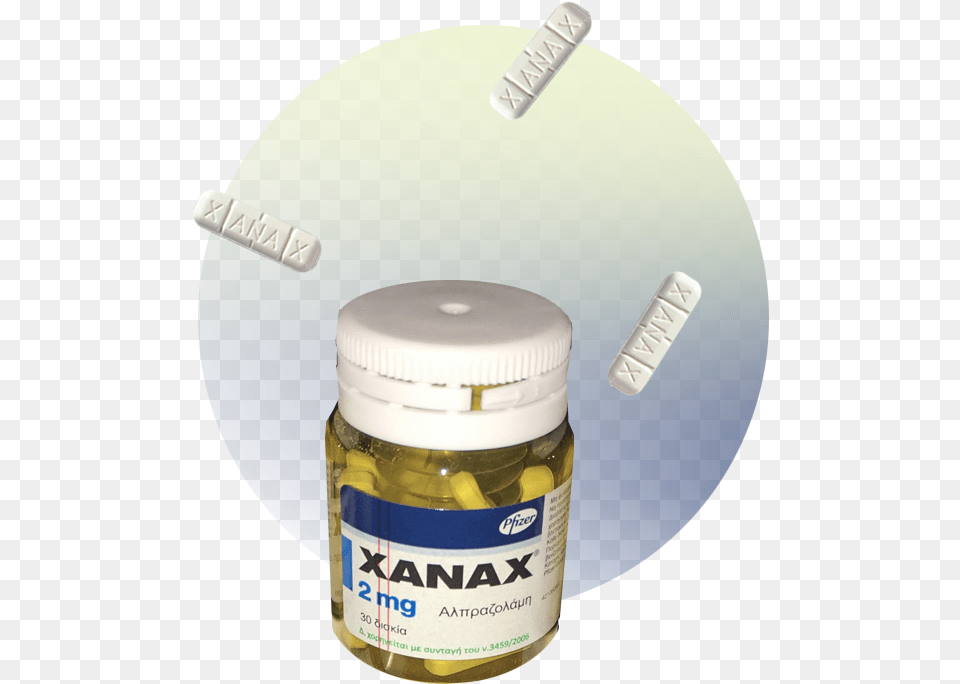 Xanax Tab 2mg Tab Btx1 Fl, Medication, Can, Tin, Disk Free Png Download