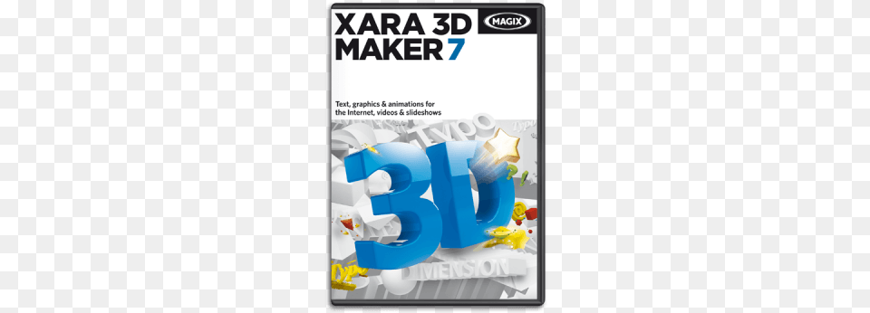 Xara 3d Maker Xara 3d Maker, Advertisement, Poster, Text, Symbol Free Png Download