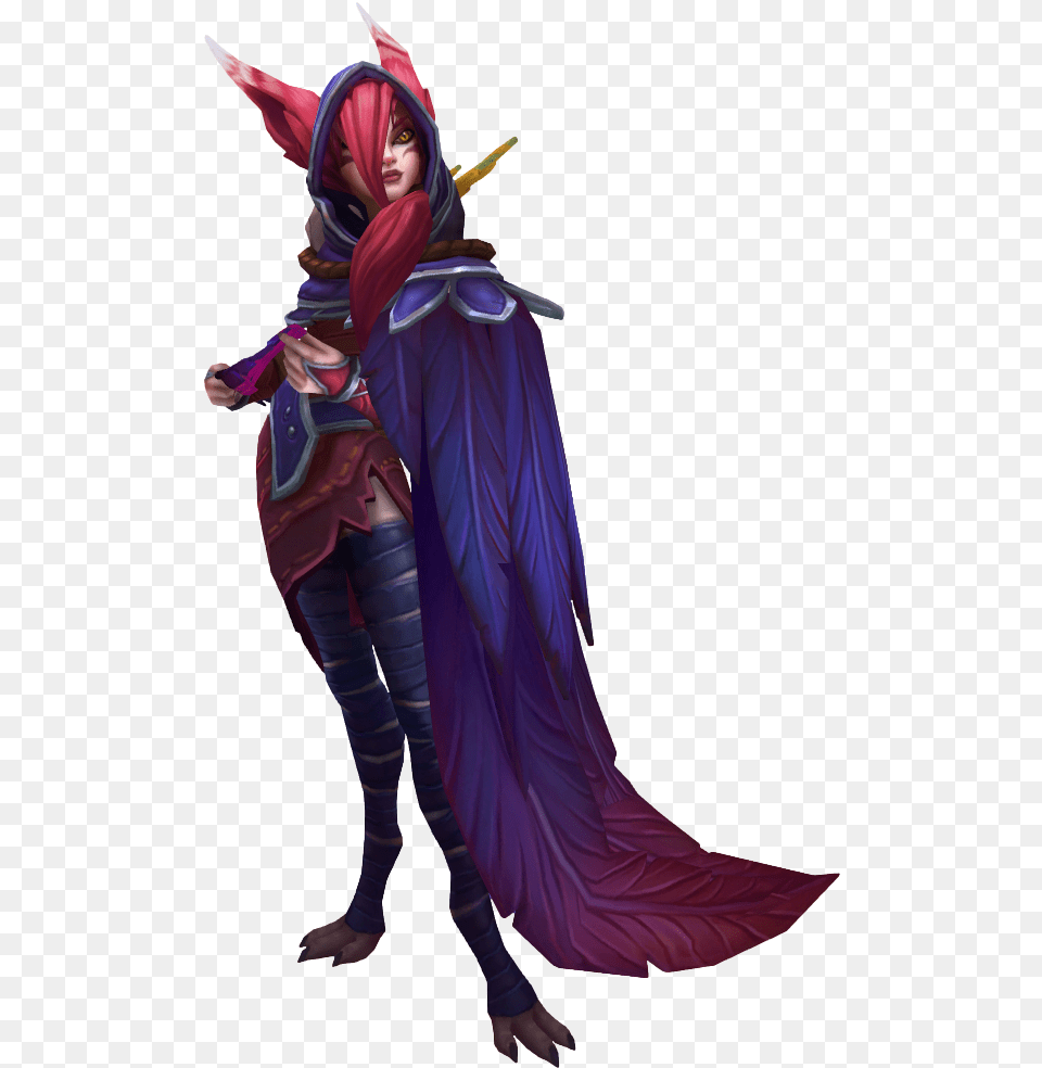 Xayah Supernatural Creature, Adult, Cape, Clothing, Fashion Free Png