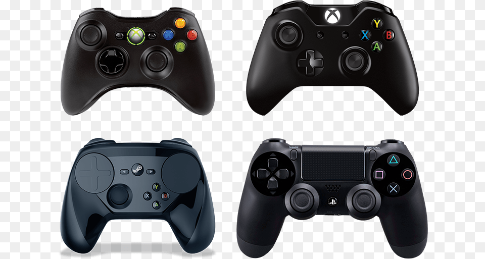 Xbox 360 Controller Black, Electronics, Remote Control, Joystick Png Image